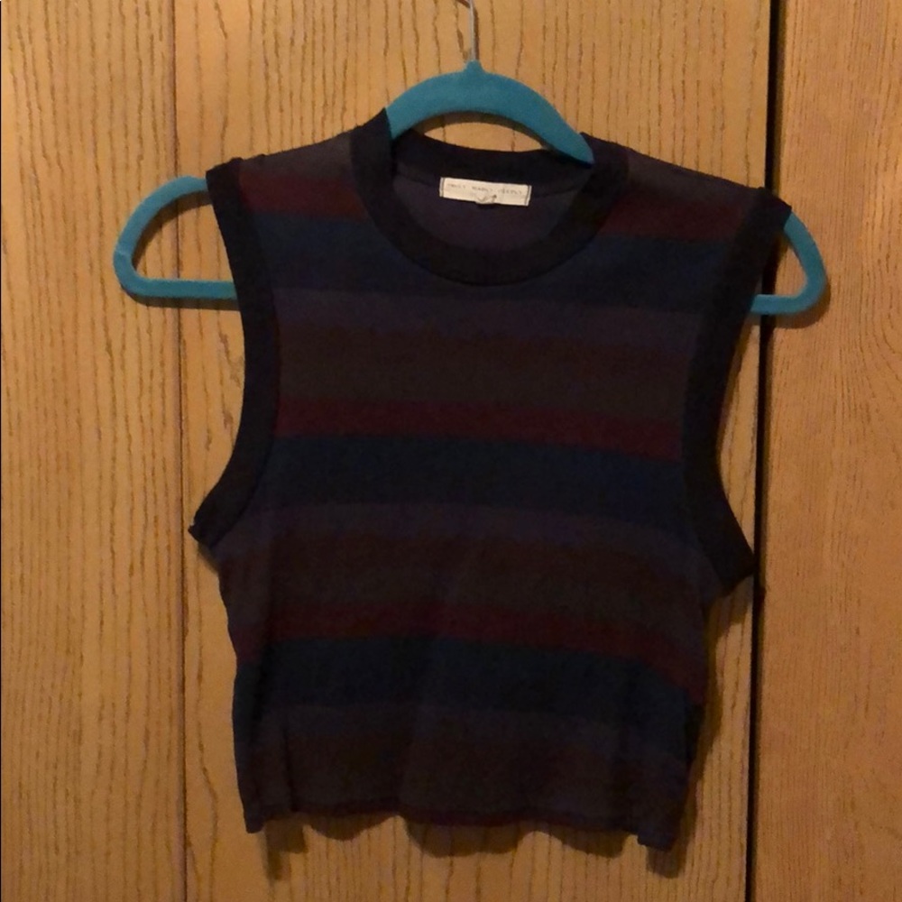 Cropped Multicolor Tank Top